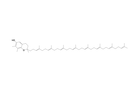 2H-1-Benzopyran-6-ol, 3,4-dihydro-2,7,8-trimethyl-2-(4,8,12,16,20,24,28,32-octamethyl-3,7,11,15,19,23,27,31-tritriacontaoctaenyl)-, [r-(all-E)]-
