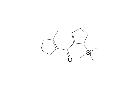 Methanone, (2-methyl-1-cyclopenten-1-yl)[5-(trimethylsilyl)-1-cyclopenten-1-yl]-