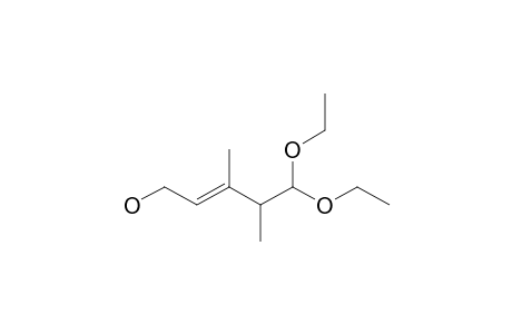 5,5-DIETHOXY-3,4-DIMETHYL-2-PENTEN-1-OL;E-ISOMER