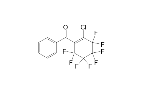1-benzoyl-2-chlorooctafluorocyclohexene
