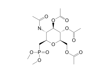3-ACETAMIDO-4,5,7-TRI-O-ACETYL-2,6-ANHYDRO-1,3-DIDEOXY-1-DIMETHOXYPHOSPORYL-D-GLYCERO-D-GULOHEPTITOL
