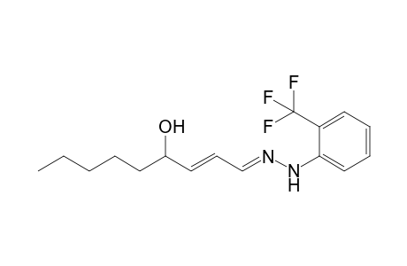 (1E,2E)-1-{2-[2-(Trifluoromethyl)phenyl]hydrazono}non-2-en-4-ol