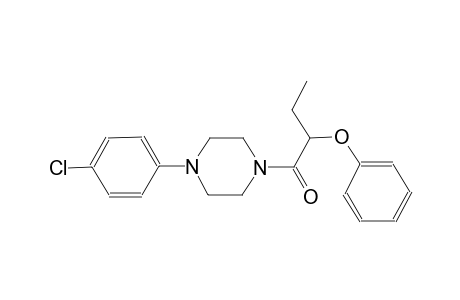 1-(4-chlorophenyl)-4-(2-phenoxybutanoyl)piperazine