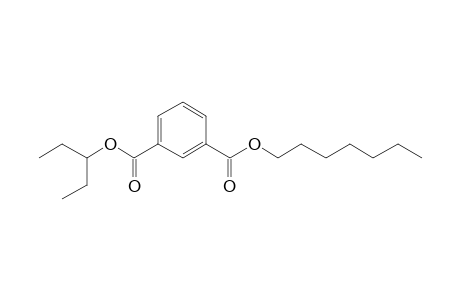 Isophthalic acid, heptyl 3-pentyl ester