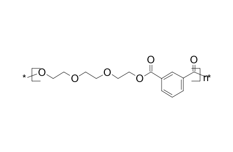 Poly(triethylene glycol isophthalate)