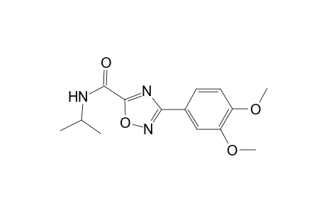 1,2,4-Oxadiazole-5-carboxamide, 3-(3,4-dimethoxyphenyl)-N-(1-methylethyl)-
