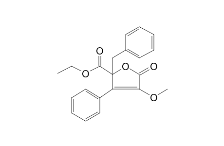 Ethyl 2-benzyl-4-methoxy-5-oxo-3-phenyl-2,5-dihydro-2-furoate