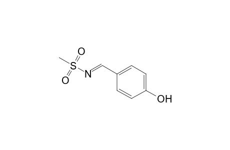 Methanesulfonamide, N-[(4-hydroxyphenyl)methylene]-