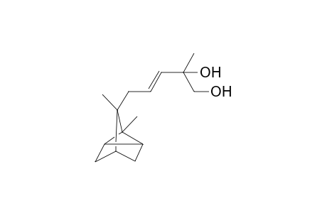 9(E)-11-Hydroxy-.alpha.-santalol