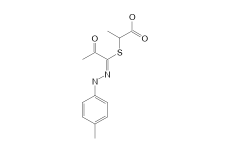 (RS)-2-METHYL-4-(4-METHYLPHENYLHYDRAZONO)-5-OXO-3-THIAHEXANOIC-ACID