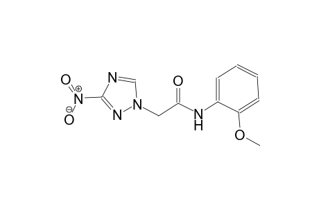 1H-1,2,4-triazole-1-acetamide, N-(2-methoxyphenyl)-3-nitro-