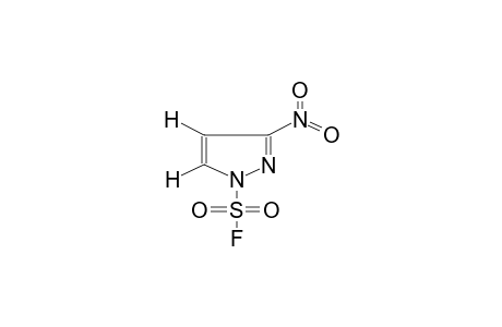 1-N-FLUOROSULPHONYL-3-NITROPYRAZOLE