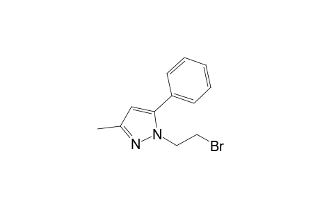 1-(2-Brmoethyl)-3-methyl-5-phenylpyrazole