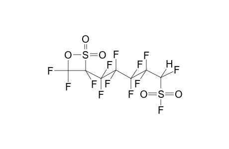 1-(5-HYDRO-5-FLUOROSULPHONYLNONAFLUOROPENTYL)TRIFLUOROETHAN-BETA-SULTON