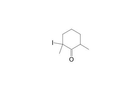 2-iodo-2,6-dimethylcyclohexanone