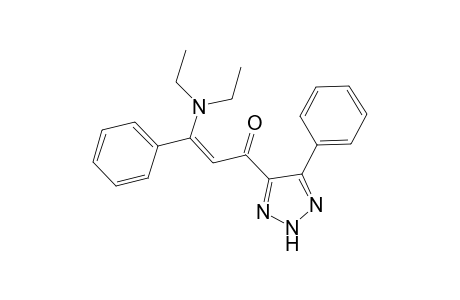 2-Propen-1-one, 3-(diethylamino)-3-phenyl-1-(5-phenyl-1H-1,2,3-triazol-4-yl)-