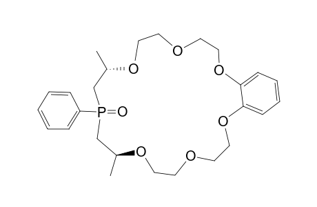 3,20-DIMETHYL-1-PHENYL-11,12-BENZO-4,7,10,13,13,19-HEXAOXA-1-PHOSPHACYCLOHENICOSANE-1-OXIDE