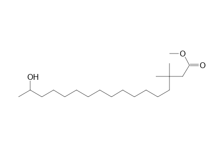 Methyl 16-hydroxy-3,3-dimethylheptadecanoate