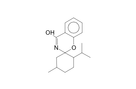 (2S)-Spiro[2H-1,3-benzoxazine-2,1'-cyclohexane], 4-hydroxy-2'-isopropyl-5'-methyl-