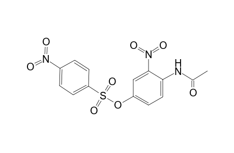 4-(Acetylamino)-3-nitrophenyl 4-nitrobenzenesulfonate