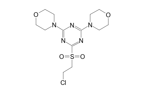 Morpholine, 4-[4-[(2-chloroethyl)sulfonyl]-6-(4-morpholinyl)-1,3,5-triazin-2-yl]-