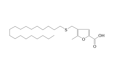 2-furancarboxylic acid, 5-methyl-4-[(nonadecylthio)methyl]-