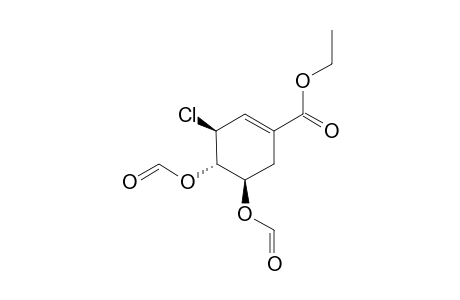 (3S,4S,5R)-ETHYL-3-CHLORO-4,5-BIS-(FORMYLOXY)-CYCLOHEX-1-ENE-1-CARBOXYLATE