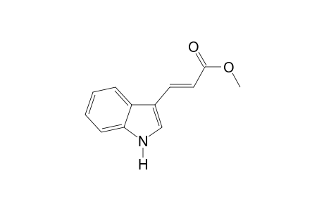 Methyl (E)-3-(indol-3'-yl)-2-propenoate