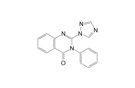 3-Phenyl-2-(1,2,4-triazol-1-yl)-4-quinazolinone
