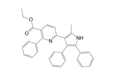 Ethyl 6-(2-methyl-4,5-diphenyl-1H-pyrrol-3-yl)-2-phenylnicotinate