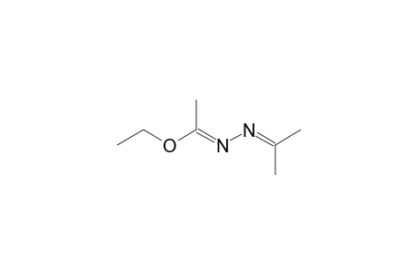 Ethyl ester of (E)-N-(1-methylethylidene)ethanehydrazonic acid