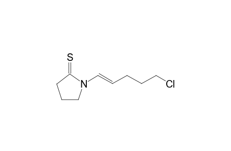 N-[(E)-5-chloro-pent-1-enyl]pyrrolidine-2-thione