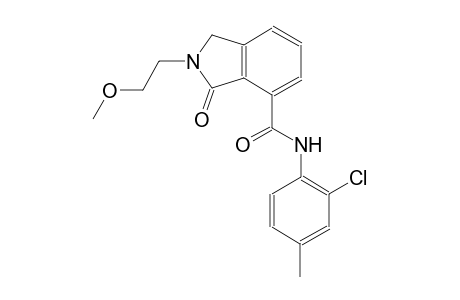 1H-isoindole-4-carboxamide, N-(2-chloro-4-methylphenyl)-2,3-dihydro-2-(2-methoxyethyl)-3-oxo-