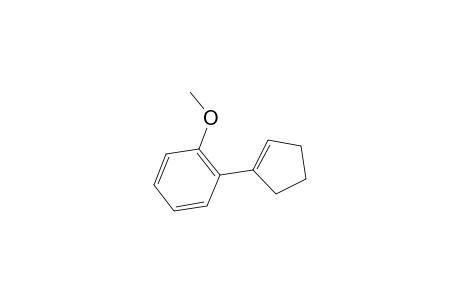 Benzene, 1-(1-cyclopenten-1-yl)-2-methoxy-