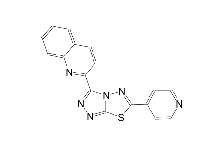 quinoline, 2-[6-(4-pyridinyl)[1,2,4]triazolo[3,4-b][1,3,4]thiadiazol-3-yl]-