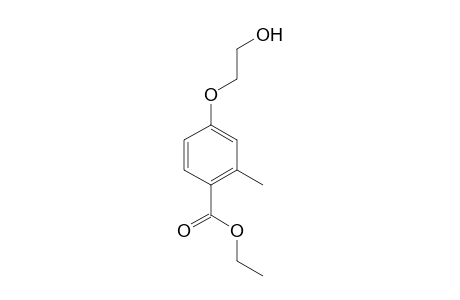 Ethyl 4-(2-hydroxyethoxy)-2-methylbenzoate