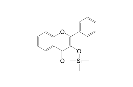 3-Hydroxyflavone, 1TMS
