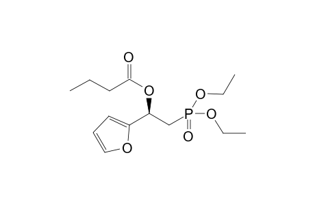 Diethyl-(R)-2-butryloxy-2-(2-furyl)-ethanephosphonate