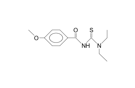 N,N-Diethyl-N'-(4-methoxy-benzoyl)-thiourea