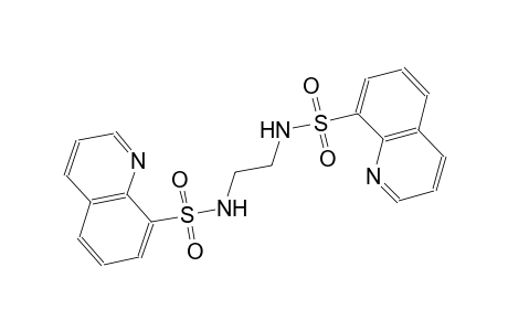 N-{2-[(8-quinolinylsulfonyl)amino]ethyl}-8-quinolinesulfonamide