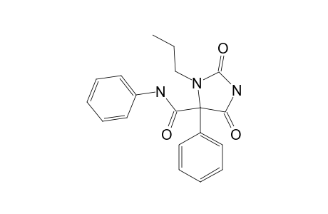 5-PHENYL-5-PHENYLCARBAMOYL-1-PROPYLHYDANTOIN