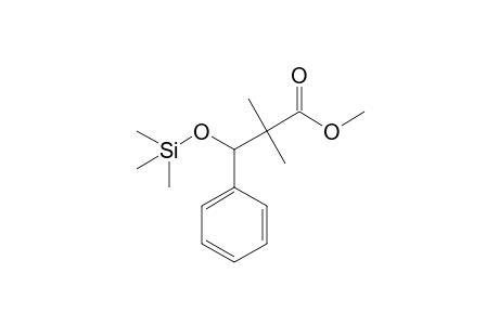 2,2-dimethyl-3-phenyl-3-trimethylsilyloxy-propionic acid methyl ester