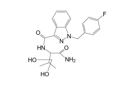 AB-FUBINACA-M (di-HO-) MS2