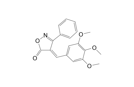 (4E)-3-Phenyl-4-(3,4,5-trimethoxybenzylidene)-5(4H)-isoxazolone