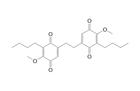 Bis[2-n-Butyl-3-methoxy-6-methylene-1,4-benzoquinone]