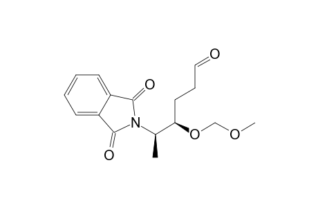 (4R,5R)-4-methoxymethoxy-5-phthalimidohexanal