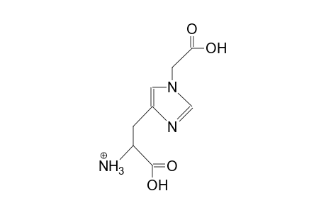 N-Carboxymethyl-L-histidine cation