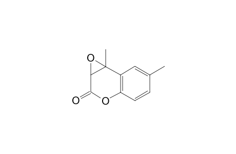 3,4-Dihydro-4,6-dimethyl-2H-oxireno[c]chromen-2-one