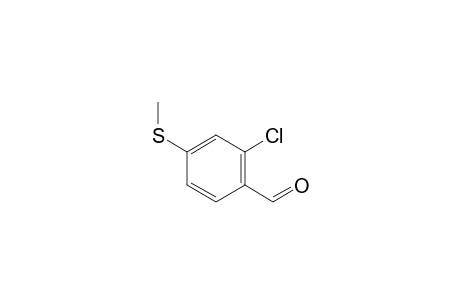 2-Chloro-4-(methylthio)benzaldehyde