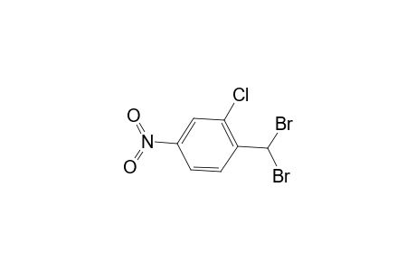 Benzene, 2-chloro-1-(dibromomethyl)-4-nitro-